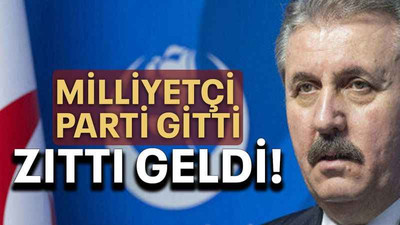 Milliyetçi parti gitti zıttı geldi!